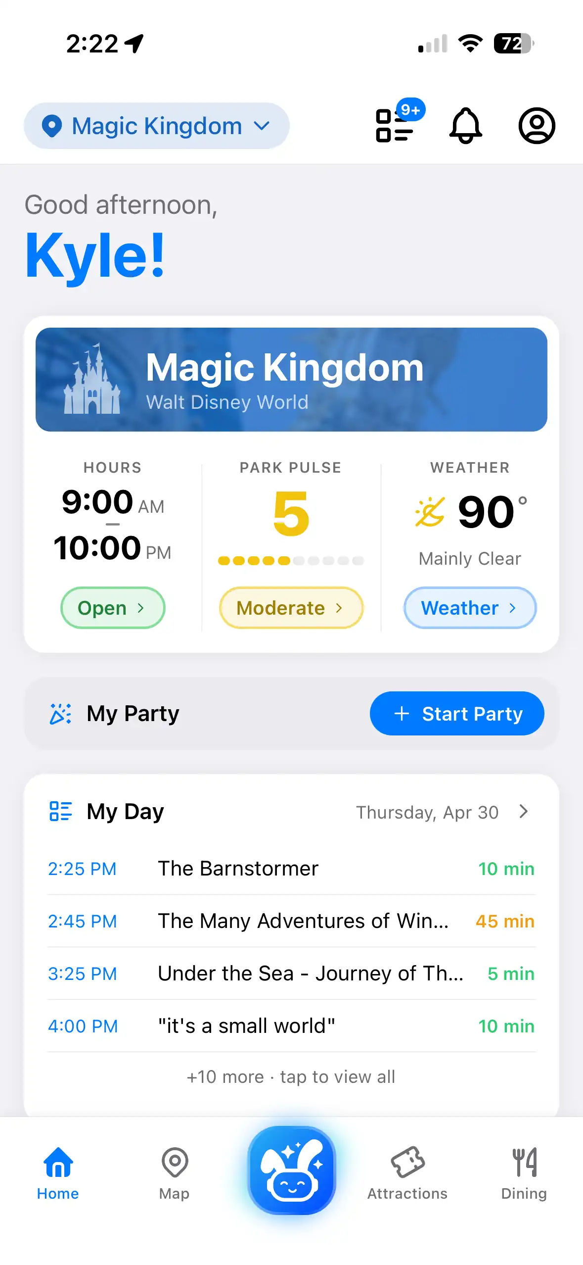 Your Park, At a Glance