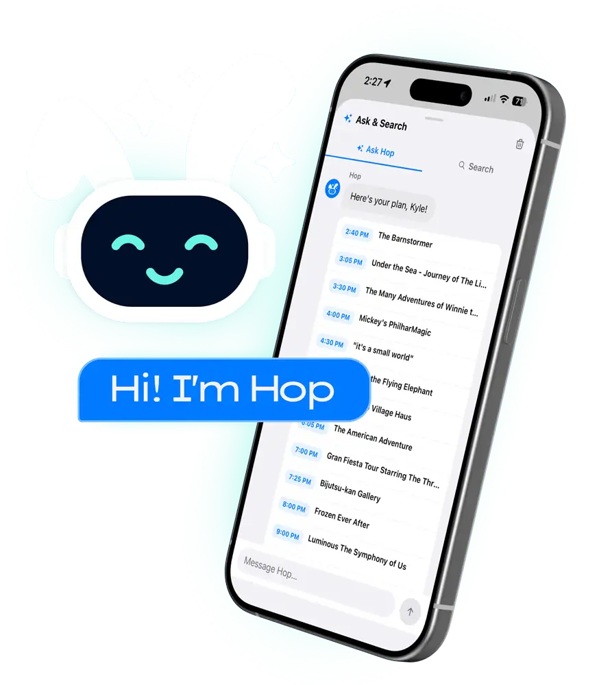 Ask Hop AI planner